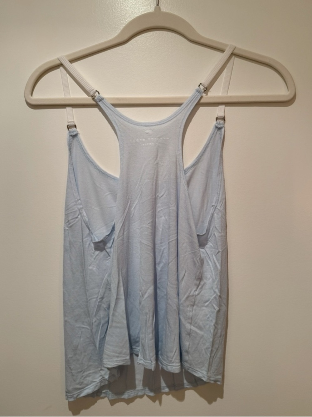Heroine Sport Light Blue Racerback Tank Adjustable Strap Athleisure XS